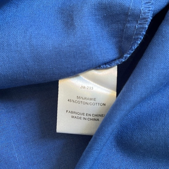 💕 Beautiful Cotton and Ramie Summer Top - Picture 4 of 4